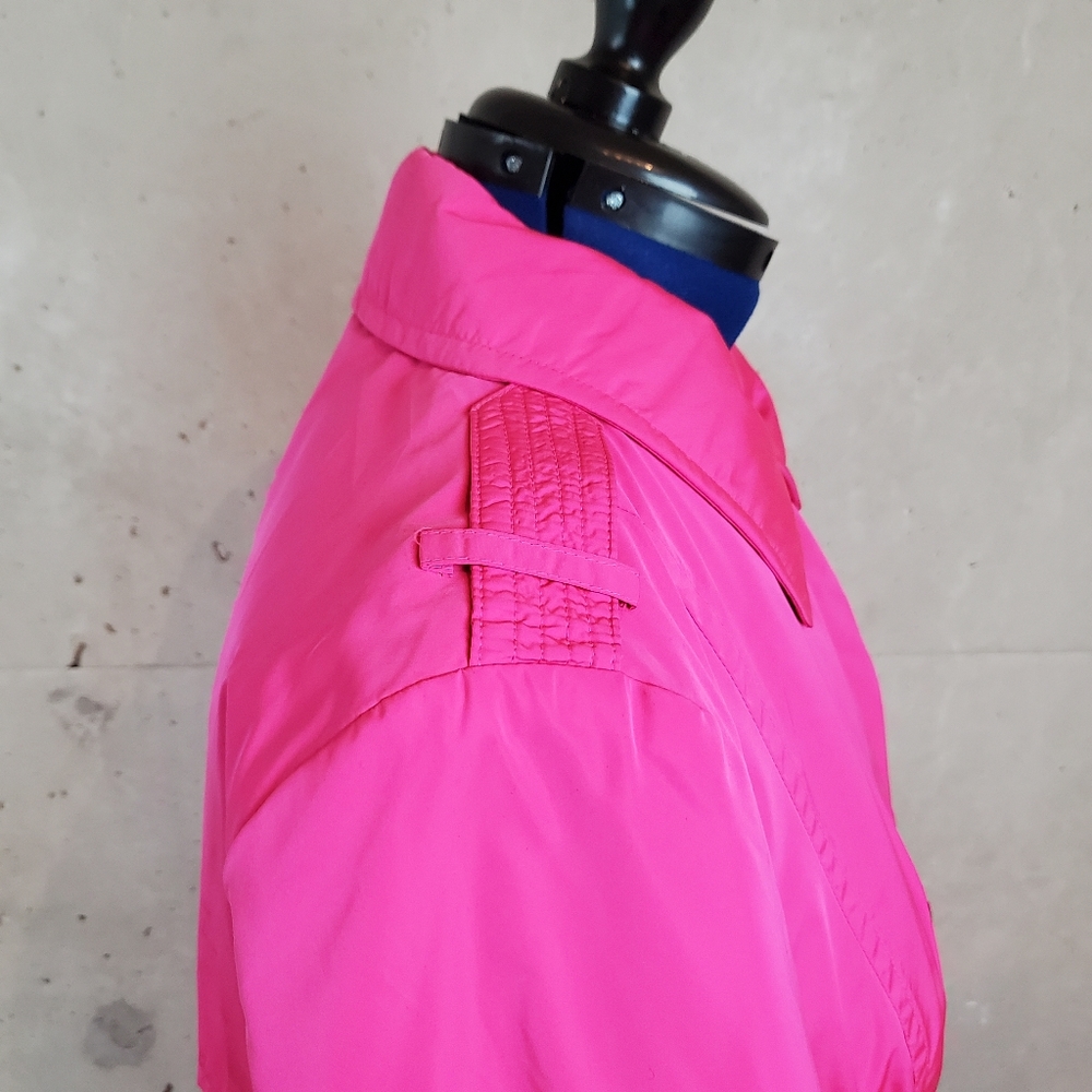 Kate Spade hot pink rain coat trench size XL - Picture 14 of 16